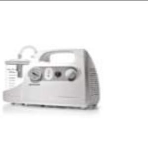 Suction Machine (Portable, Electric with rechargeable battery,1L bottle, 20L/M)