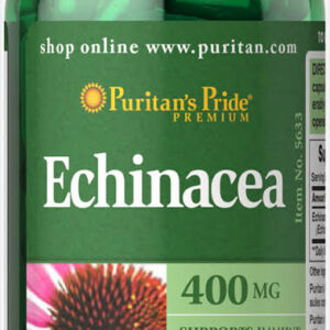 Puritan’s Pride Echinacea 400mg 100 Capsules