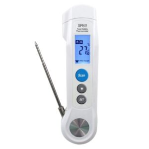 Food Safety Thermometer with IR | SPER Scientific 800115 - Available On Request, Prices in Dollars