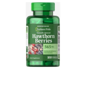 Puritan?s Pride Hawthorn Berries 565 mg 100 Capsules