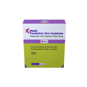 Emzor Paediatric Zinc Sulphate 10 Tablets