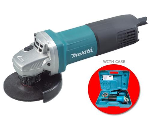 Makita 9553BKX Angle Grinder 4" with Carrying Case 710W