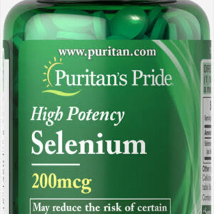 Puritan’s Pride Selenium 200mcg 100 Tablets