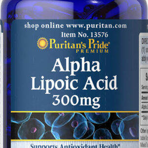 Puritan?s Pride Alpha Lipoic Acid 300mg 60 Capsules