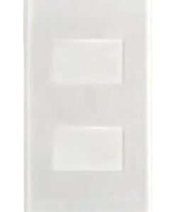 Omni WP2-S13 2pcs. 1-Way Switch in White Plate 16A (Wide Series)