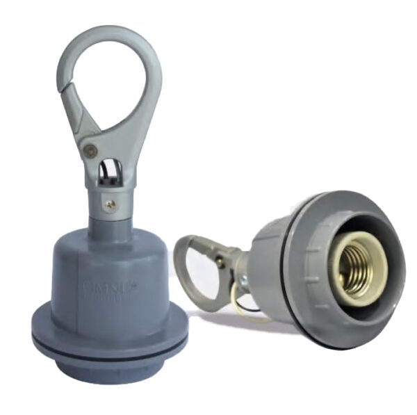 Omni E27-608H E27 Heavy Duty Lamp Holder with Hook 6A 250V