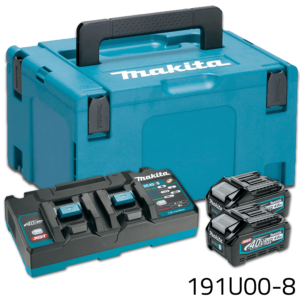 Makita PSKG3 (191U00-8) 40V Power Source Kit / Battery & Charger Set XGT (4.0Ah)