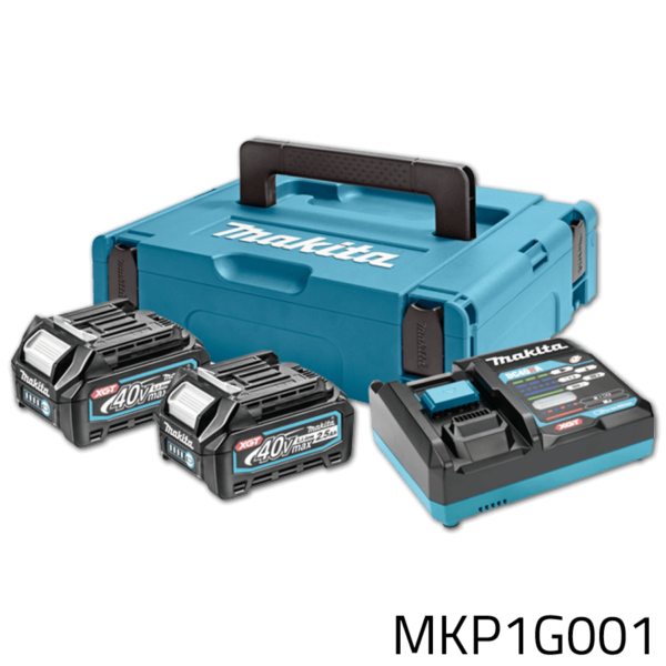 Makita MKP1G001 (191J81-6) 40V Power Source Kit / Battery & Charger Set XGT (2.5Ah)