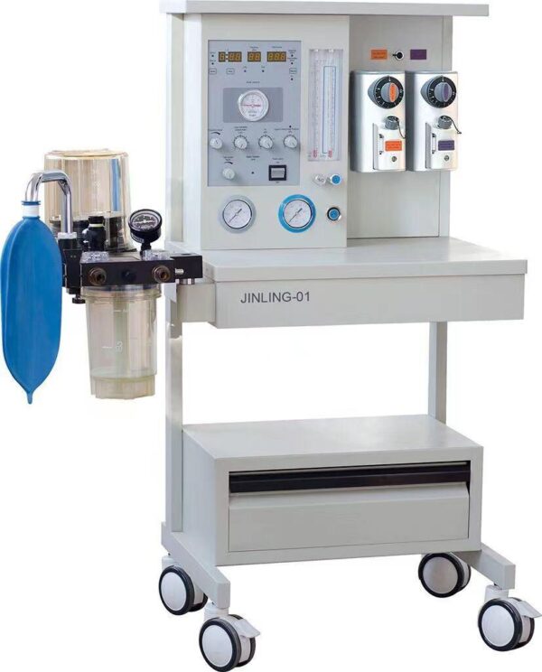 Anesthetic Machine with Double Vaporizer