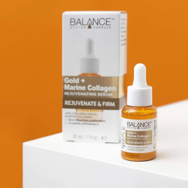BALANCE GOLD + MARINE COLLAGEN REJUVENATING SERUM 30ml