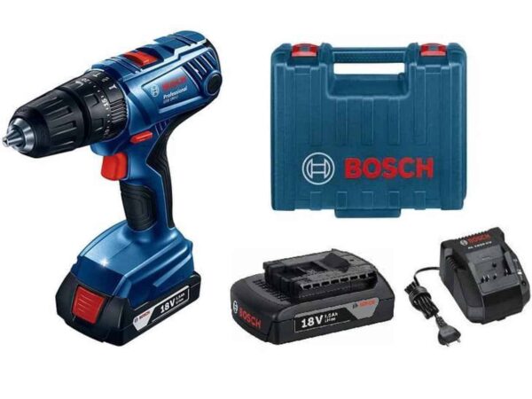 Bosch Professional Cordless Drill/Driver Combi GSR 180-Li Plus Accessories