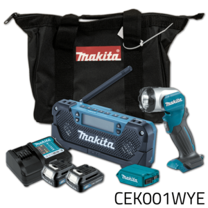 Makita CEK001WYE 12V Cordless Emergency Kit (CXT)