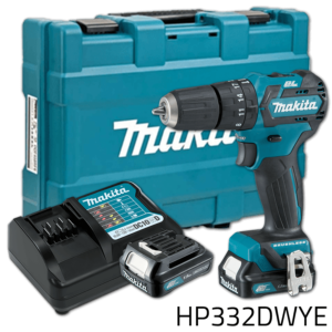 Makita HP332DWYE 12V Cordless Hammer Drill (CXT-Series)
