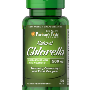 Puritan's Pride Natural Chlorella 500mg 120  Tablets