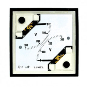 Dual Moving Iron AC meter – EA19D - Available On Request, Prices in Dollars