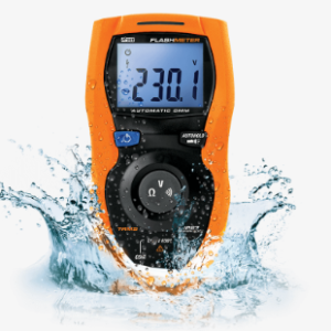 FLASHMETER TRMS DIGITAL MULTIMETER up to 600V unbreakable and water resistant with automatic measurement sequence - Available On Request, Prices in Dollars