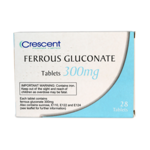 FERROUS GLUCONATE 300MG*28 TAB