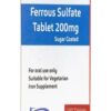Ferrous Sulphate Tablet BP 200mg  100 tablets