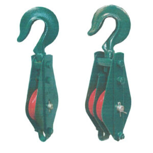 Meiho Construction Pulley Block with Swivel Hook