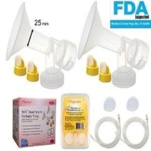 Maymom Pump Kit for Medela Pump in Style Pumps; w/ Breastshields (25 mm)