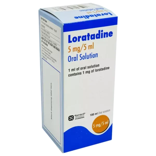 LORATADINE 5MG/5ML SYP 100ML(LOCAL