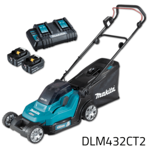 Makita DLM432CT2 36V Cordless Lawn Mower (LXT-Series)