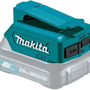 Makita ADP06 12V (CXT) Power Source Adapter for Battery with USB Port