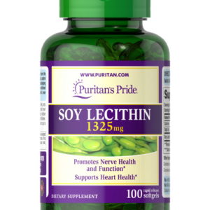 Puritan's Pride Soy Lecithin 520mg 100 Softgels