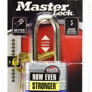 MasterLock Laminated Steel Padlock Long Shackle