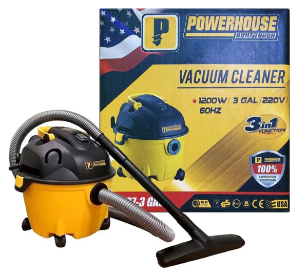 Powerhouse PH07-3 GAL Vacuum Cleaner 3Gallons