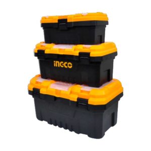 Ingco PBXK0301 3pcs Plastic Tool Box Set (14,17,20 inch)