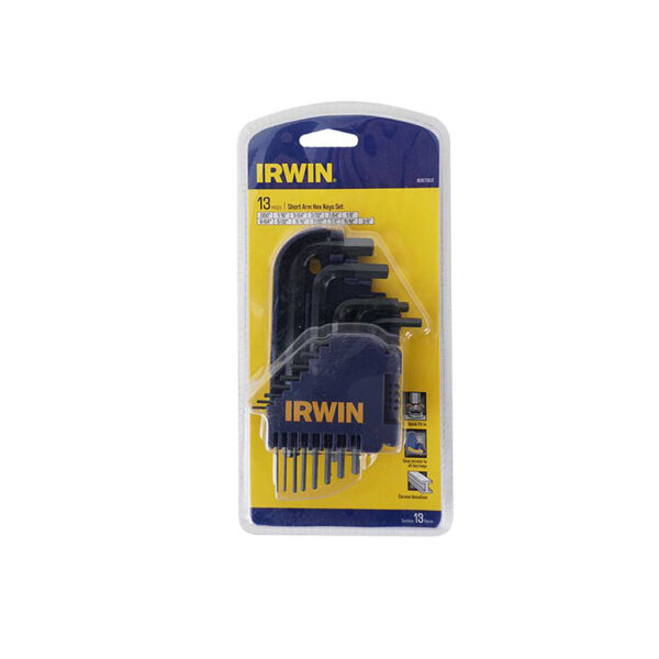 Irwin T9097002 Hexagonal Allen Wrench Set 13pcs [Short] (Inch)