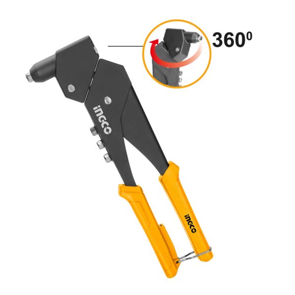 Ingco SHHR106 360? Swivel Head Hand Riveter 10.5"