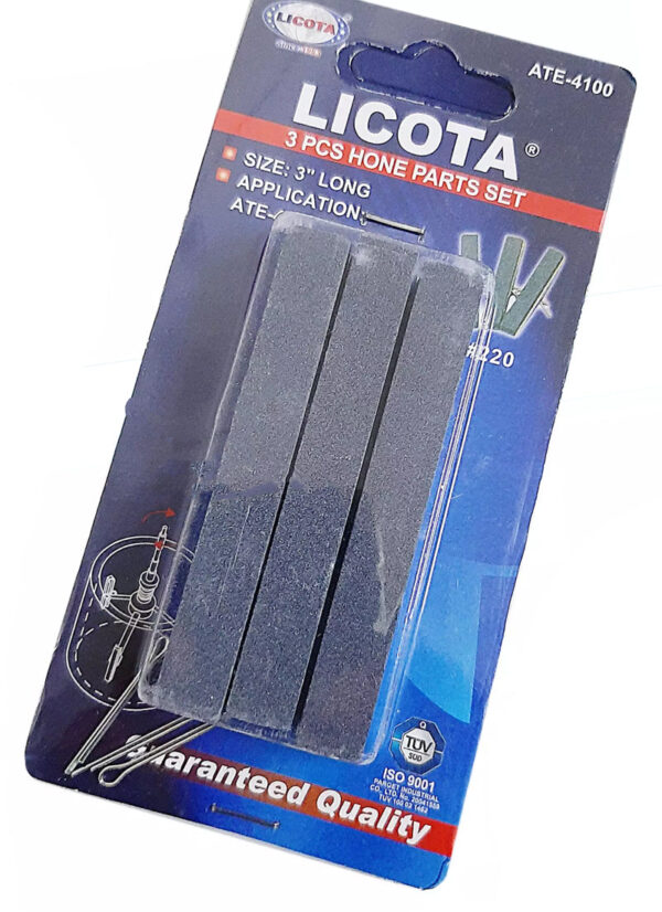 Licota 3pcs Stone Hone Parts Set for Brake Cylinder Hone