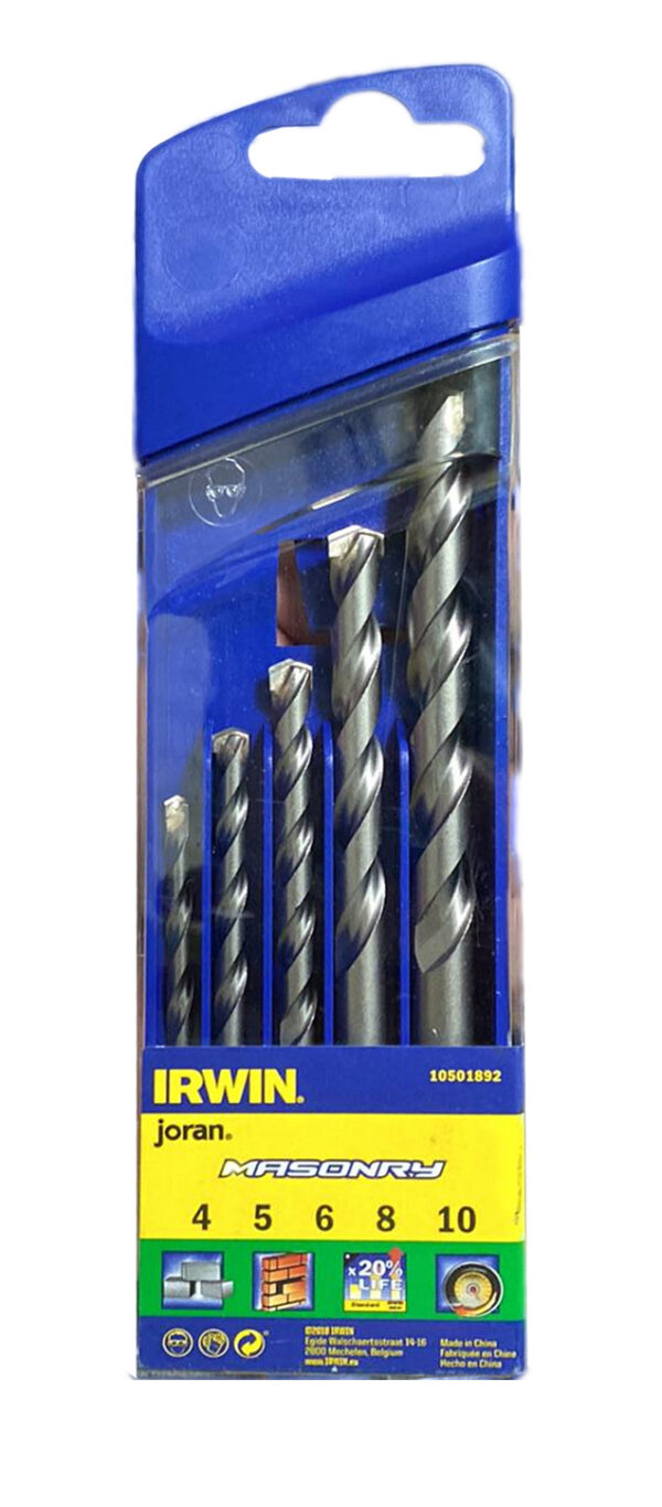 Irwin Concrete / Masonry Drill Bit Set