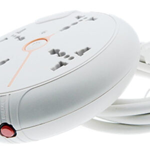 Omni WEU-004 Universal Disc Extension Cord 4-Gang with Switch
