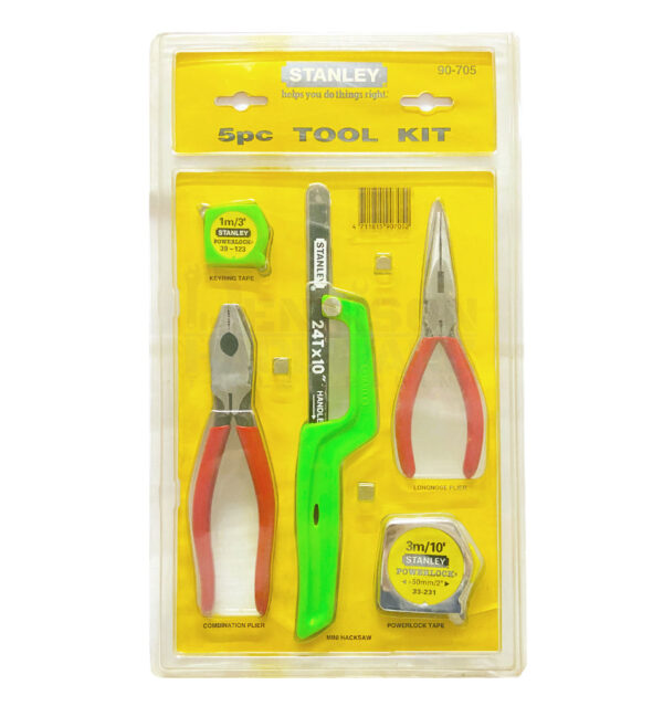 Stanley 90-705 Homeowners Tool Kit (5 pc Hand Tool Set)