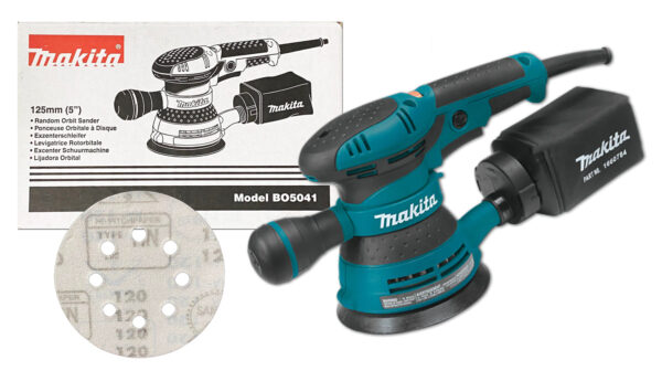 Makita BO5041 Random Orbit Sander 5" 300W