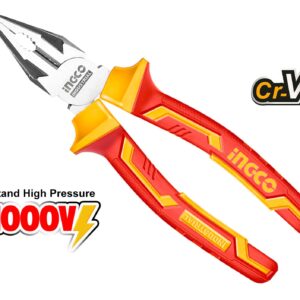Ingco Insulated Combination Pliers 1000V (Polish)