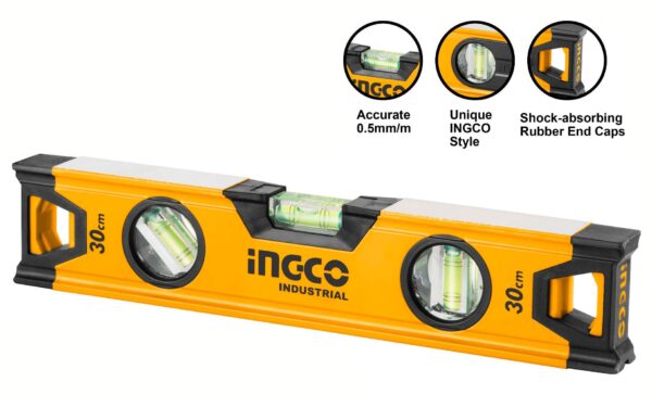 Ingco Spirit Level Bar (Non-Magnetic) [Industrial]