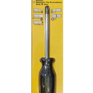 Stanley 66-806 Screwdriver 6 Tips (Stored in Handle)