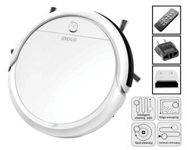 Ingco VCRG30261 Robotic Vacuum Cleaner Gyroscope  Style