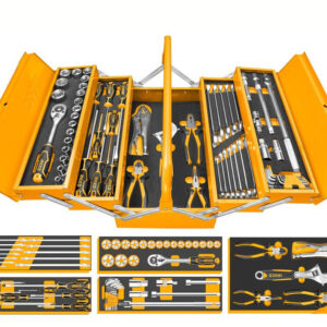 Ingco HTCS15591 Tool Chest / Metal Tool Box Set with 59pcs Hand Tools Set
