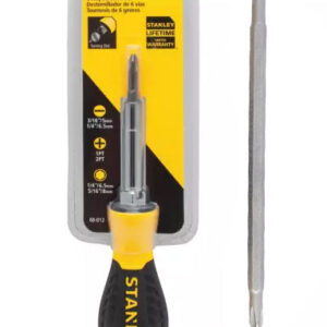 Stanley 65-201 2-Way Multibit Cushion Grip Screwdriver