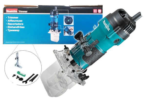 Makita 3712 Palm Router 1/4" 530W (Soft Start)