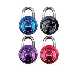 MasterLock 1533EURD Mini Fix Combination Padlock (Assorted Colors)
