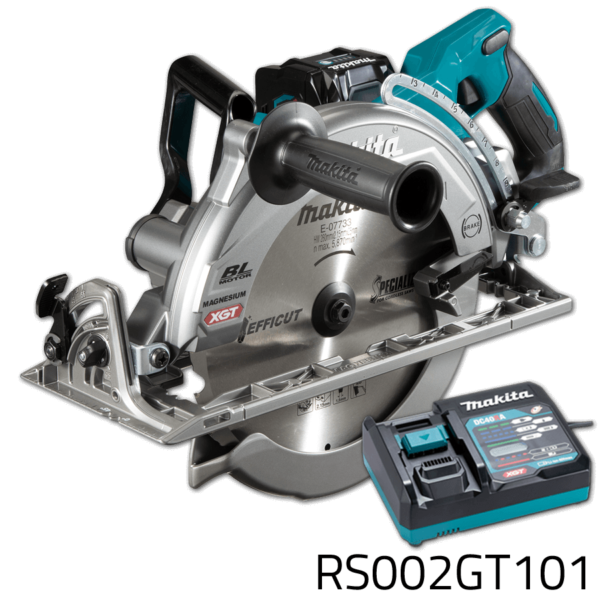 Makita RS002GT101 40V Cordless Circular Saw (Rear Handle) XGT