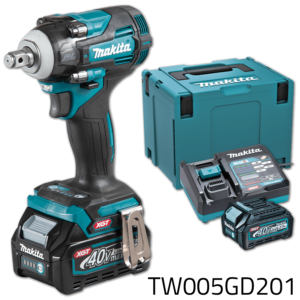 Makita TW005GD201 40V Cordless Impact Wrench (1/2" Drive) 350 Nm XGT