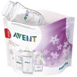 Avent Microwave Steam Steriliser Bags, Pack of 5