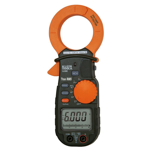 Klein CL2500 Digital Clamp Meter / Tester (1000A AC/DC)